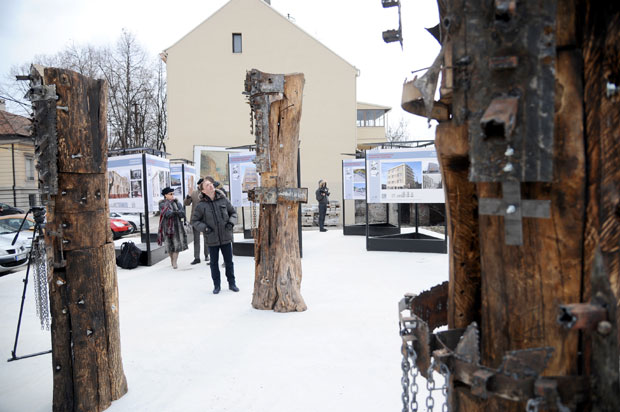 Скулптуре Светомира Арсића Басаре на Косанчићу